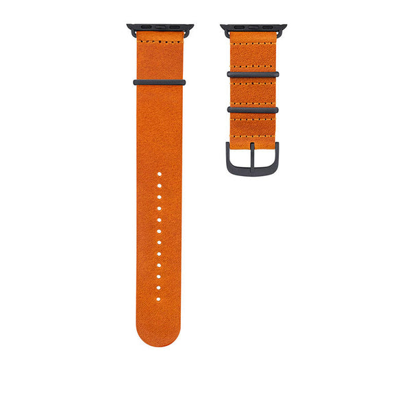 Bracelet Apple Watch Cuir Whisky