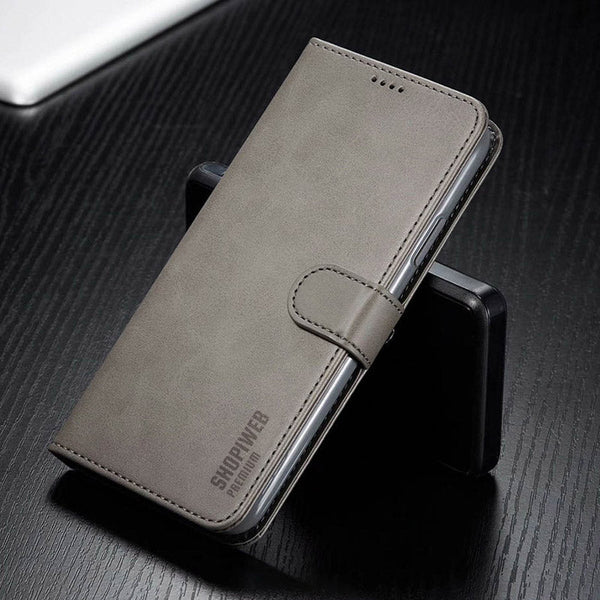 Etui Portefeuille Iphone Acier