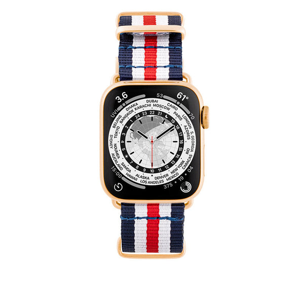 Bracelet Apple Watch French Tissé