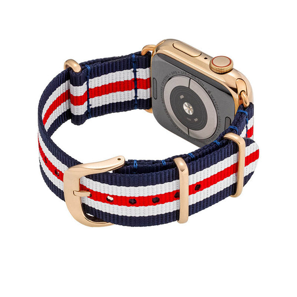 Bracelet Apple Watch French Tissé