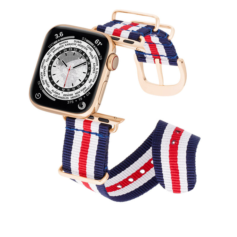 Bracelet Apple Watch French Tissé